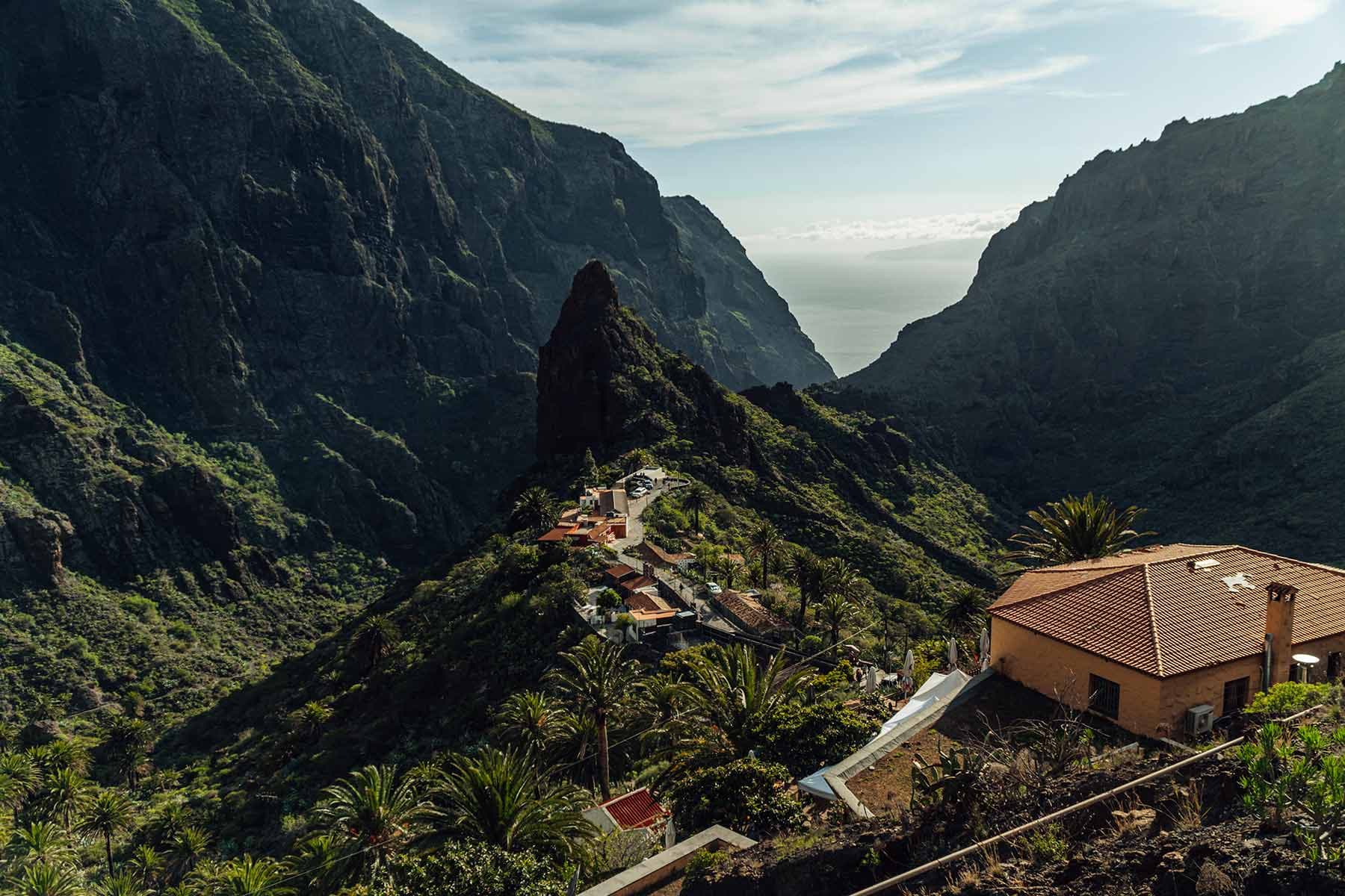 Masca Valley - unforgettable landscape. 